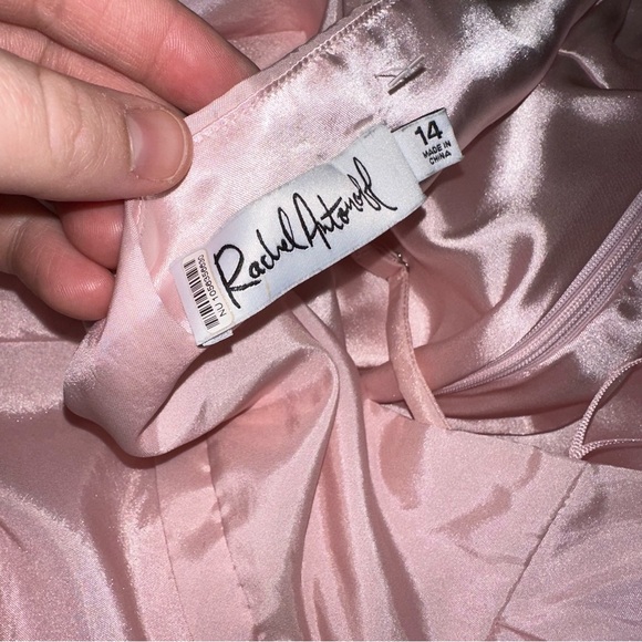 New Rachel Antonoff Champagne Tower Gwen Dress Sz 14 Pink - Picture 5 of 5